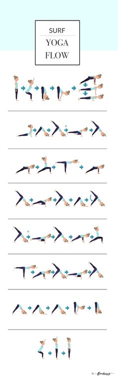 a poster with different types of people doing yoga exercises on the same line as they are in