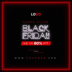 the black friday sale is up to 80 % off