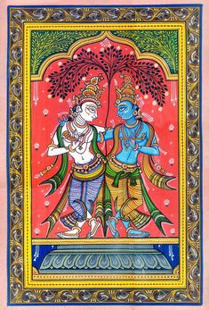 Krishna And Balarama, Myth Art