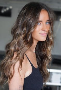 Light Brown Hair Shades, Brown Hair Color Shades, Hair Color Light Brown, Hair Color Shades, Light Hair Color, Hair Balayage, Brown Blonde Hair