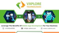 the benefits of mobile app development for your business - info @ vxplore technologies