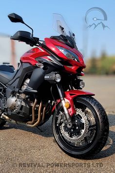 Kawasaki Versys 1000 at Revival Powersports in Edmonton, Alberta, Canada Candy Red, Red Candy, New Arrival, Check It Out, Candy, Red