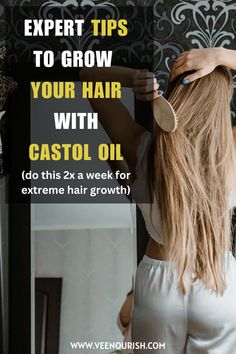 How to Use Castor Oil for Hair Growth: Proven Tips for Longer, Thicker Hair Hair Growth Tips Faster, Castor Oil Hair Mask, Hair Growth Naturally, Castor Oil Hair, Longer Thicker Hair, Make Hair Grow