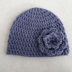 *Handmade Crochet Big Flower Hat *Comes With One (1) Hat, Either Small Or Medium (You Will Need Let Me Know Which Size!) *Small Is About 7 In. Across Bottom & 6 In. Tall - Lots Of Stretch! *Medium Is About 9 In. Across Bottom & 8 In. Tall - Lots Of Stretch! **All Hats Are Crochet & Designed By Me! ***I Considered Small And Medium To Be Kids Sizes And Large To Be An Adult Size (Separate Listing Or Just Ask!) Please Let Me Know If You Have Any Questions!! Cute Blue Handmade Hat, Cute Handmade Blue Crochet Hat, Crochet Big Flower, Handmade Blue Crochet Cap, Hats Cute, Handmade Pink Crochet Hat, One Size, Flower Hat, Girls Handmade, Accessories Handmade