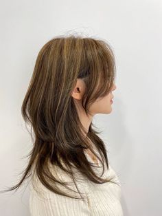 Hush Cut Hair Long, Hush Cut Hair Medium, Hush Haircut, Hush Cut, Korean Hair Color, Hair Color Streaks