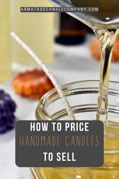 how to price handmade candles to sell