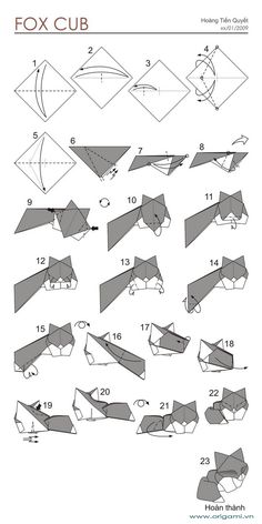 the instructions for how to make an origami paper airplane that looks like a plane