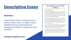 the descriptive and descriptive writing process for descriptive writing is an important part of this paper