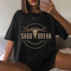 Luke Bryan Shirts, Zach Bryan Shirt, Country Graphic Tees, Lainey Wilson, Music Shirts, Country Music Shirts, Western Graphic Tees, Zach Bryan, Music Tees