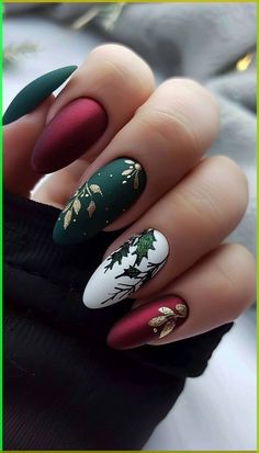 Christmas Tips Nails, Classic Christmas Nails, Holiday Winter Nails, Gel Christmas Nails, Winter Christmas Nails, Christmas Nails Winter, Nagel Tips