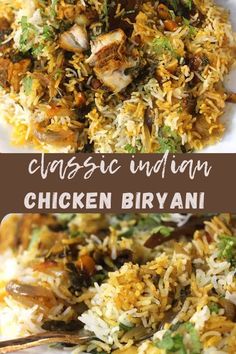 Classic Indian chicken biryani is a simplest yet flavorful and delicious chicken recipe that is prepared in rotation in my family. The chicken os marinated and is cooked under low flame until the flavors are well combined. Good chicken recipe for weekend dinner or holiday party with family.  #chickenrecipes #chickendinner #Biryani #Indianrecipes #chickenbiryani #dumbiryani #Bestbiryani #chickenandrice Easy Chicken Biryani Recipe, Fish Biryani, Yogurt Marinade, Biryani Rice, Chicken Biryani Recipe, Indian Chicken Recipes, Dum Biryani, Baking Decorating, Chicken Biryani