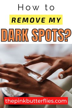 Discover how to fade dark spots fast at home on the skin. Some of these ways to remove your hyperpigmentation are from natural remedies. Plus, you'll find drugstore treatments. #hyperpigmentation #darkspots Best Dark Spot Remover, Removing Hyperpigmentation, How To Fade, Spots On Face, Remove Dark Spots