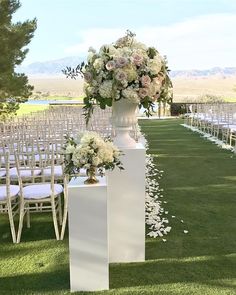 an image of a wedding setup on instagram