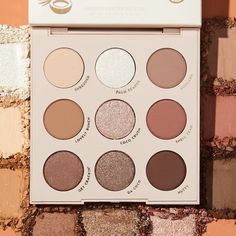 Go loco for this toasted neutral 9 pan palette, perfect for your every day look. This super wearable palette is cute, compact, and ready for any look. Color Pop Eyeshadow, Birth Colors, Peachy Pink, Tone It Up, Shadow Palette, Cute Wallpaper Backgrounds