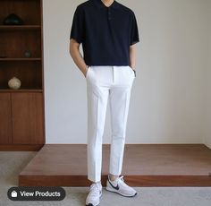 Outfit Ngampus, Korean Street Fashion Men, Kpop Fashion Men, Model Celana, Mens Smart Casual Outfits, Outfit Hombre, Mens Business Casual Outfits, Customer Complaints, Minimalist Fashion Men