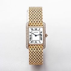 Cartier Crash, Tank Louis Cartier, Vintage Cartier Watch, Buccellati Jewelry, Cartier Watches Women, Cartier Vintage, Pretty Watches, Gold Watches, Watches Rolex