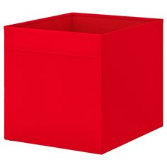 a red square box on a white background