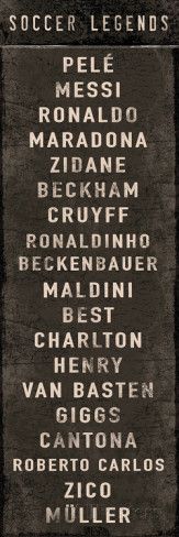 the back cover of soccer legends