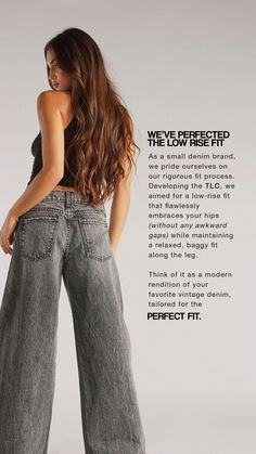 Our viral TLC pant is a low-rise, baggy fit with a new addition - our custom RD embroidery. These five-pocket jeans will become an everyday wear, providing comfort and style. Revice Denim, Lounge Outfit, Pastel Outfit, Spring Fits, Granola Girl, Buy Buy, Denim Branding, Cute Everyday Outfits, Jeans Size Chart