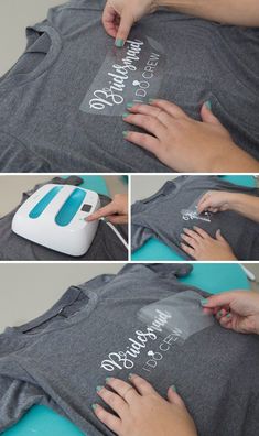 the process to make a t - shirt with scissors