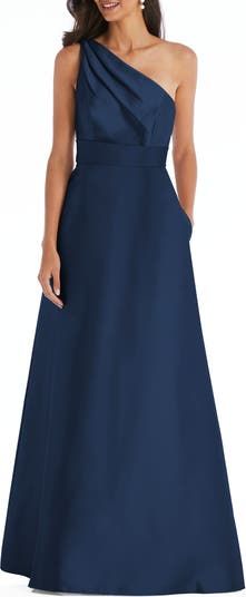 Raw Silk Mother Of The Bride Dress, Navy Blue Mother Of The Groom Dresses, Mother Of The Bride Blue Dresses, Mother Of The Bride Dresses Long Summer, Fall Mother Of The Bride Dresses Rustic, Modern Mother Of The Bride Dresses, Green Formal Gown, One Shoulder Evening Gown, Cooper Wedding