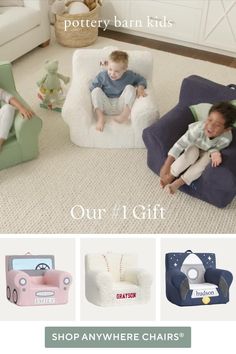 the children's furniture is on sale at pottery barn kids