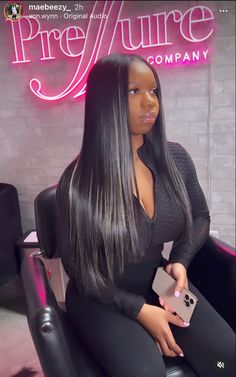 Middle Part Buss Down Straight Layered, Black Buss Down Wig Straight, Middle Part Sew In Straight, Middle Part Quick Weave Long Straight Leave Out, Long Black Middle Part Wig Straight, Straight Sew In, Straight Jet Black Wig, Middle Part Sew In, Edges Hair