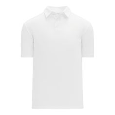 Colors: White Fabrics: Actiflex Features: 3 Button Polo Moisture Wicking Sizing: A1810-000 White Polo Tshirt Men, Org Shirt, Polo Tshirt Men, Mens White Shorts, Plain Polo Shirts, Camp Camp, White Polo Shirt, White Polo, White Short