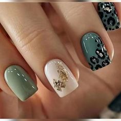 24 Reusable Press On Nails Reusable Color May Vary Due To Lighting Size One Size Condition New Reusable Comes With Mini Nail File And Glue Adhesive Strips Holloween Nails, Cheetah Nails, Leopard Print Nails, Christmas Nails Easy, Animal Print Nails, Halloween Nail Designs, Halloween Nail, Halloween Nail Art