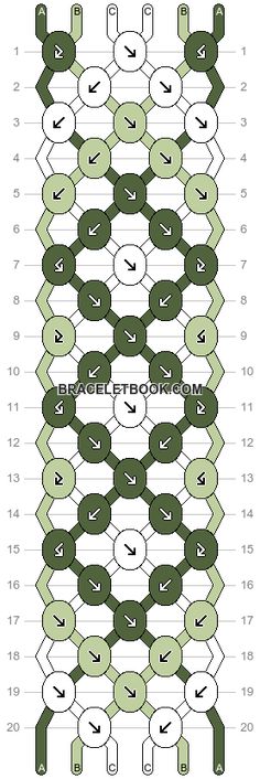 the diagram shows how to make an ornament with numbers and symbols on it