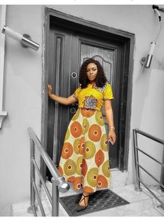 Ankara Long Dress Designs, New Ankara Styles, Simple Ankara Styles, Ankara Long Dress, Ankara Skirt Styles, Latest African Styles, Unique Ankara Styles, Nigerian Outfits, Trendy Ankara Styles