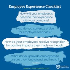 an employee's checklist with the words, how do you employ employees to ensure their