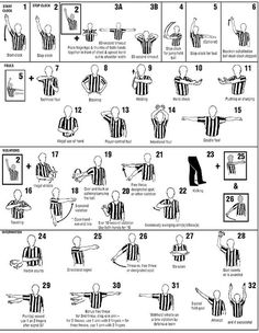 the instructions for how to tie a referee's uniform