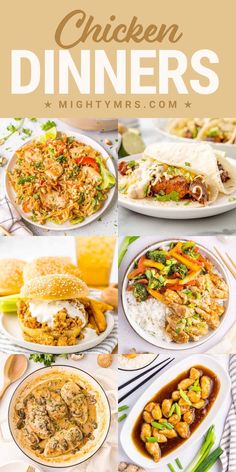 Chicken Dinner Ideas Flavorful Baked Chicken, Favorite Chicken Recipes, Crockpot Chicken Dinners, Chicken Dinner Ideas, Delicious Chicken Dinners, Chicken Bowls, Dinner Rotation, Cozy Weekend