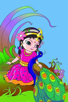 Krsna Art, Gods Images, Indian Quilts, Saraswati Mata, Mithila Art, All God Images, Peacock Drawing, Radha Beauty, Ganpati Bappa Wallpapers