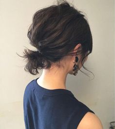 Short Hair Ponytail, Low Ponytail, Short Hair Updo, Trending Hairstyles, Great Hair, Ponytail Hairstyles, Bob Hairstyles