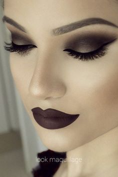 Smokey Eyes Tutorial, Dramatic Wedding Makeup, Dramatic Wedding, Smokey Eye Makeup Look, Eyeliner Tips, Makeup Tip, Dramatic Eye Makeup, Smokey Eye Tutorial