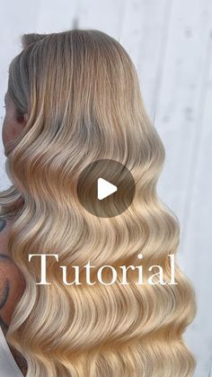 Hair Waves Style, Polished Waves Hair, Roaring Twenties Hairstyles Long, How To Glam Waves, How To Old Hollywood Waves, Hollywood Glam Waves Tutorial, Perfect Waves Hair Tutorial, How To Make Hollywood Waves, How To Get Hollywood Waves