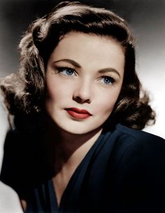 Authentic 1940s Makeup History and Tutorial. Gene Tierney wears the 1940s look with all natural ease. #190sfashion #makeup 40s Makeup, 1940s Makeup, Makeup History, 1940s Looks, Gene Tierney, 1940s Hairstyles, Mae West, Gene Kelly, Makeup Guide