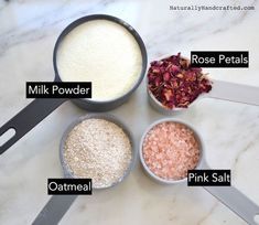 Milk Bath Recipe, Bath Soak Recipe, Milk Bath Soak, Bath Salts Recipe, Bath Salts Diy, Săpunuri Handmade, Spiritual Bath, Bath Recipes, Bath Tea