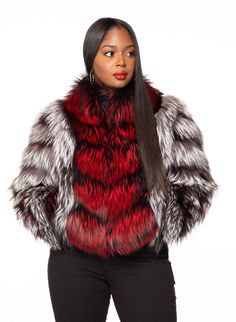 Luxe Fur – The Fancy Success Gold Fox, Fox Fur Vest, Fox Fur Jacket, Fabulous Furs, Shearling Vest, Red And Silver, Fox Fur Coat, Silver Fox, Real Fur