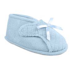 Get cozy with Softones by MUK LUKS® Women's Micro Chenille Adjustable Bootie. With its adjustable velcro closure and cushioned foam insole, these classic slippers will make you want to lounge all day long. Machine wash cold, lay flat to dry. Imported. - 100% Polyester Upper- 100% Polyester Lining- 100% Polyester Insole- 100% TPR Sole- Foam Insole- US Women's Sizes S (5-6), M (7-8), L (11-12) Bootie Slippers, Classic Slippers, Knitted Slippers, Slipper Socks, Slipper Shoes, Slipper Boots, Getting Cozy, Soft Knits, Womens Slippers