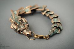 Fantasy #Dragon #Bracelet Dragons Jewelry Display Item Made To Clay Bracelets, Bracelet Craft, Dragons Gift, Dragon Bracelet, Dragon Jewelry, Fantasy Dragon, Nature Inspired Jewelry, Inspired Jewelry, Fantasy Jewelry