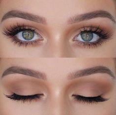 Vintage Makeup Looks, Natural Smokey Eye, Hazel Eye Makeup, Makeup Looks For Green Eyes, Smokey Eye Tutorial