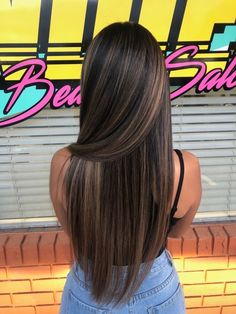 Brunette Balayage, Brown Hair With Blonde Highlights, Brunette Balayage Hair