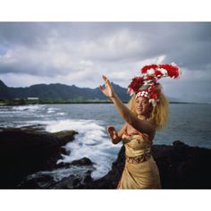 This fine art poster print would make the perfect compliment to your walls or gift recipient. This licensed image was reproduced on premium heavy stock paper and is ready for display or framing. | Rosecliff Heights Woman Wearing A Traditional Samoan Dress & Headdress; American Samoa Poster Print (34 X 26) Paper in Green / Red / Yellow | Wayfair Samoan Dance, Samoan Clothing, Samoan Dress, Samoan Designs, American Samoa, Polynesian Culture, Island Art, Island Style, Music Photography