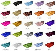 an image of different colors of metal roofing sheets in various sizes and shapes with names