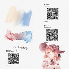 Drawing Code Ibis Paint, Ibis Paint Paint Brush Code, Watercolor Qr Code Ibispaint, Coloring In Ibis Paint, Ibis Paint Brush Pack, Paint Brush Qr Code Ibis Paint, Ibis Shading Brush, Paint Ibis Code, Ibis Paintbrush