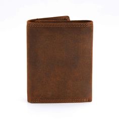 Style n Craft 300790-BR Trifold Wallet in Leather - brown color - open view - front Vintage Brown Leather Trifold Wallet With Card Slots, Classic Brown Trifold Wallet, Brown Trifold Wallet With Coin Pocket, Brown Trifold Wallet With Rfid Blocking, Brown Trifold Wallet With Card Slots, Vintage Brown Trifold Wallet, Vintage Trifold Wallet With Rfid Blocking, Vintage Trifold Wallet For Everyday Use, Rugged Brown Bifold Wallet