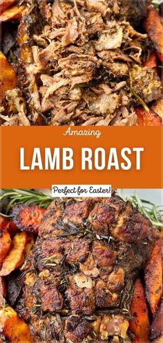 the cover of amazing lamb roast